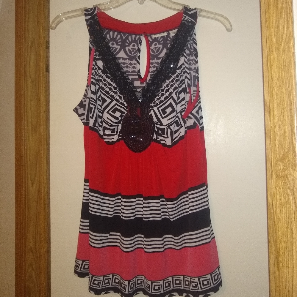 Cato Sleeveless Blouse Sz Large